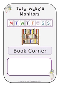 This Week's Monitor - Book Corner